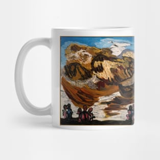 cloud clouds and people - Karel Appel Mug